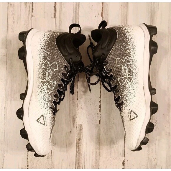 Under Armor Men's Football Cleats Size 7.5 Spotlight Fran 2.0 Shoes 3025084-001 - Picture 7 of 13